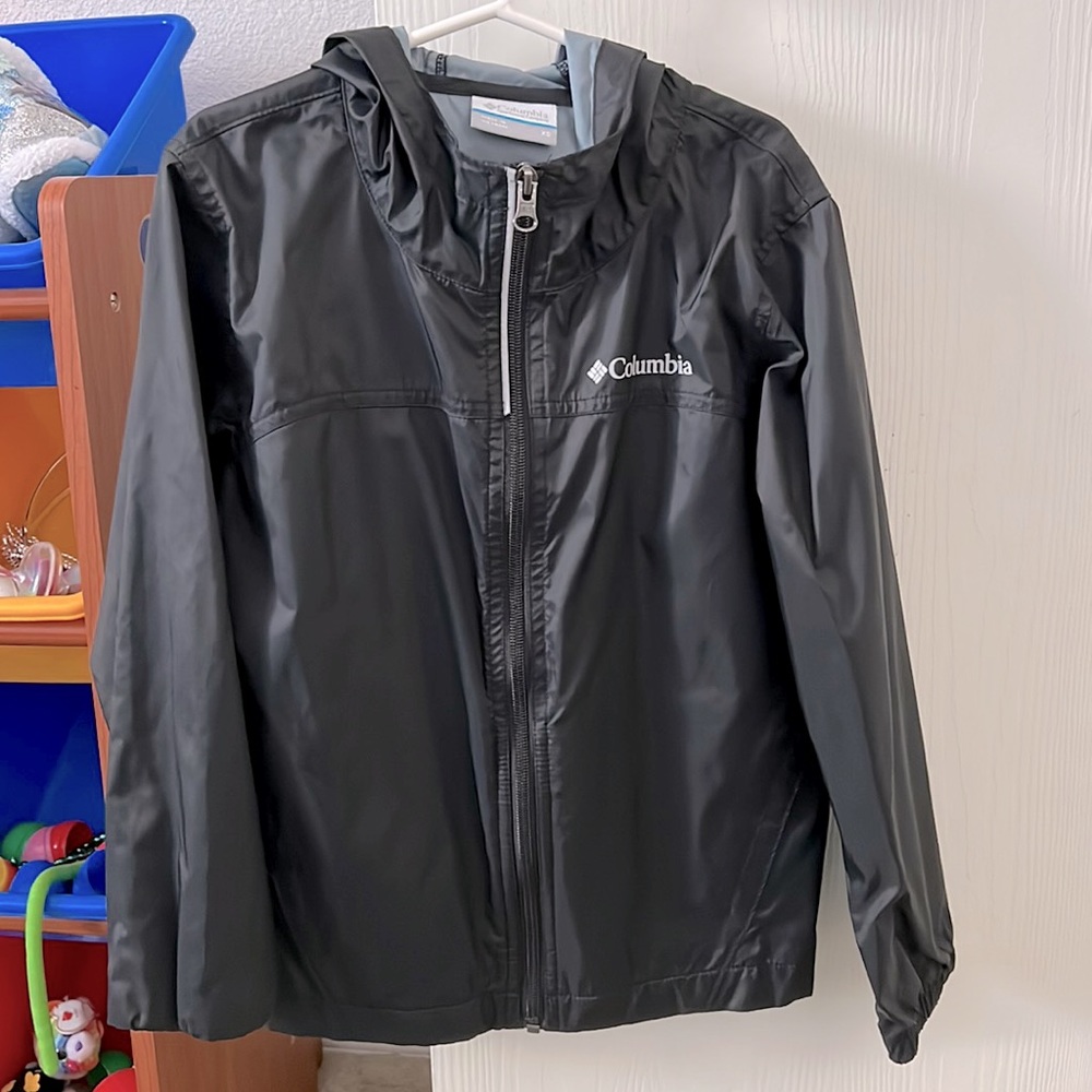 Columbia Kid Rain Jacket, Size XS